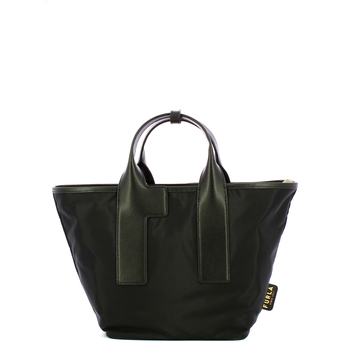 Furla Tote Bag Pium M Nero Vetiver - 1