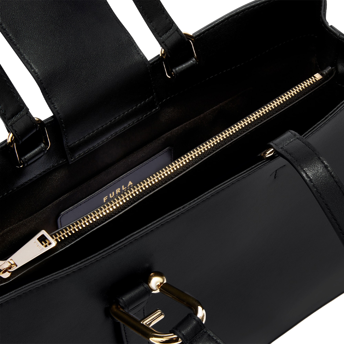 Furla Borsa Shopping Nuvola L Nero - 4 Furla Borsa Shopping Nuvola L Nero - 4