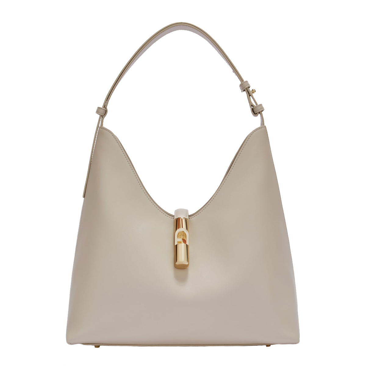 Furla Borsa a spalla Goccia M Vaniglia - 1 Furla Borsa a spalla Goccia M Vaniglia - 1