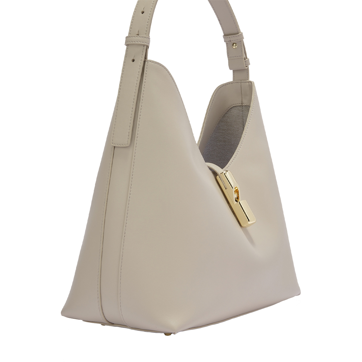 Furla Borsa a spalla Goccia M Vaniglia - 6 Furla Borsa a spalla Goccia M Vaniglia - 6