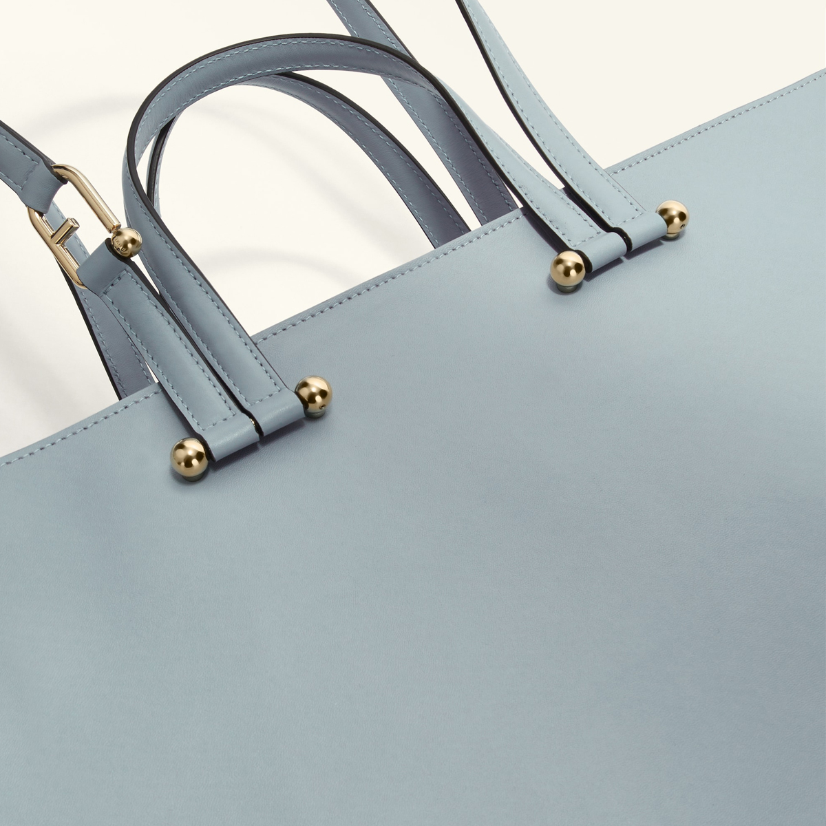 Furla Duetto Large Nuvola Grigio Shopper - 5