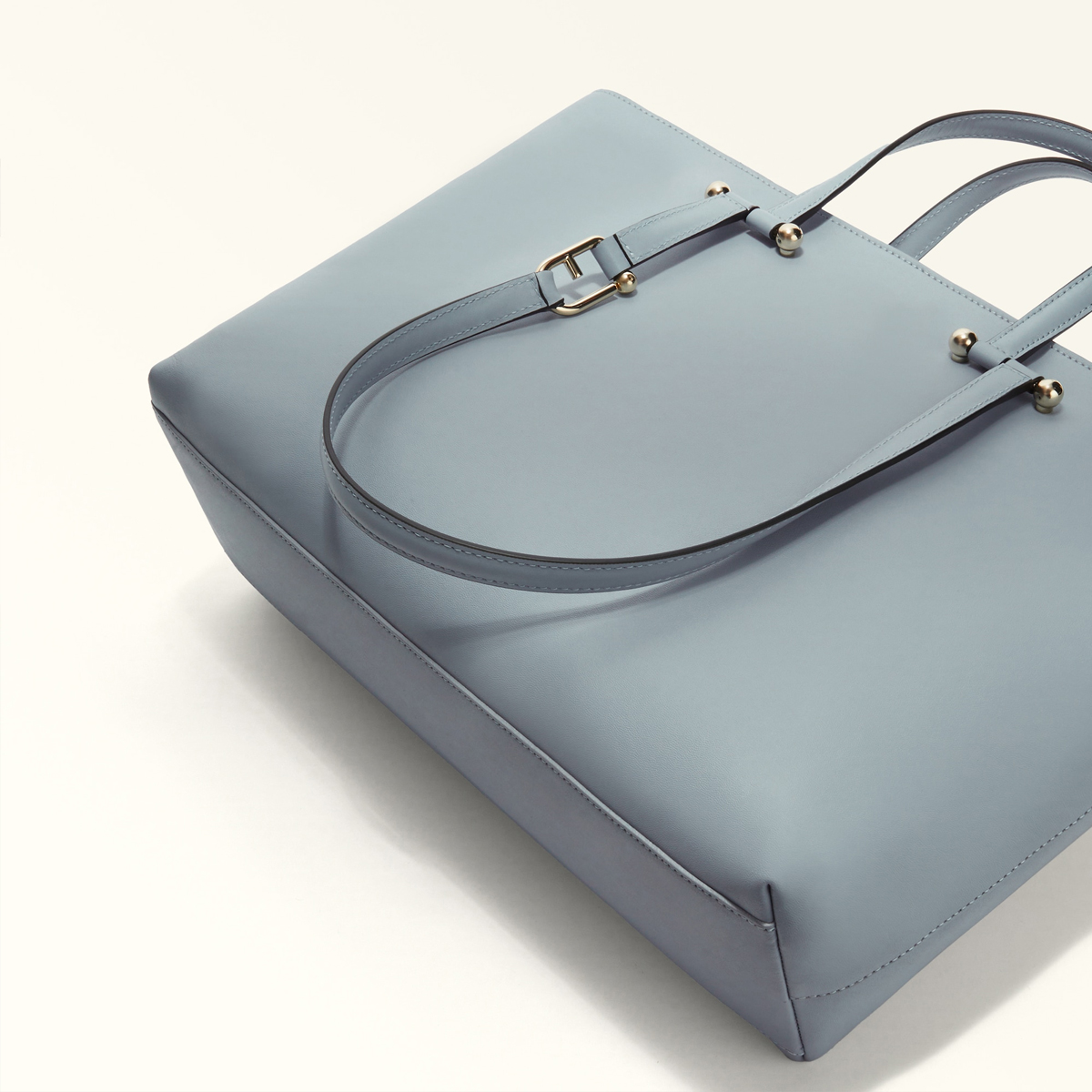 Furla Duetto Large Nuvola Grigio Shopper - 6