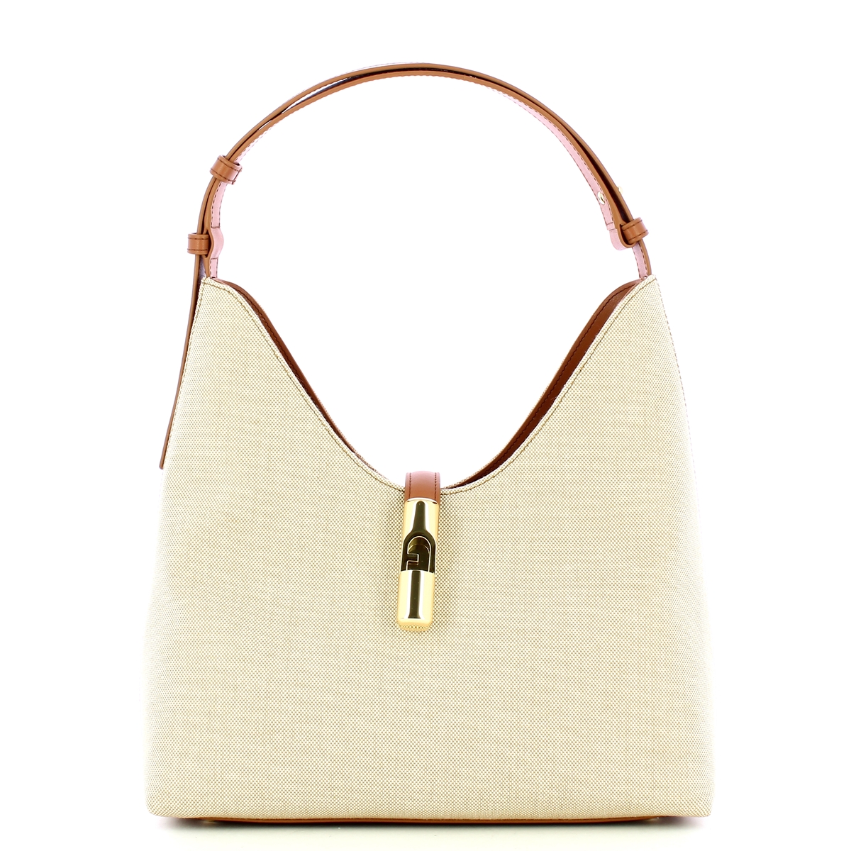 Furla Borsa a spalla Goccia M Natural Brandy - 1