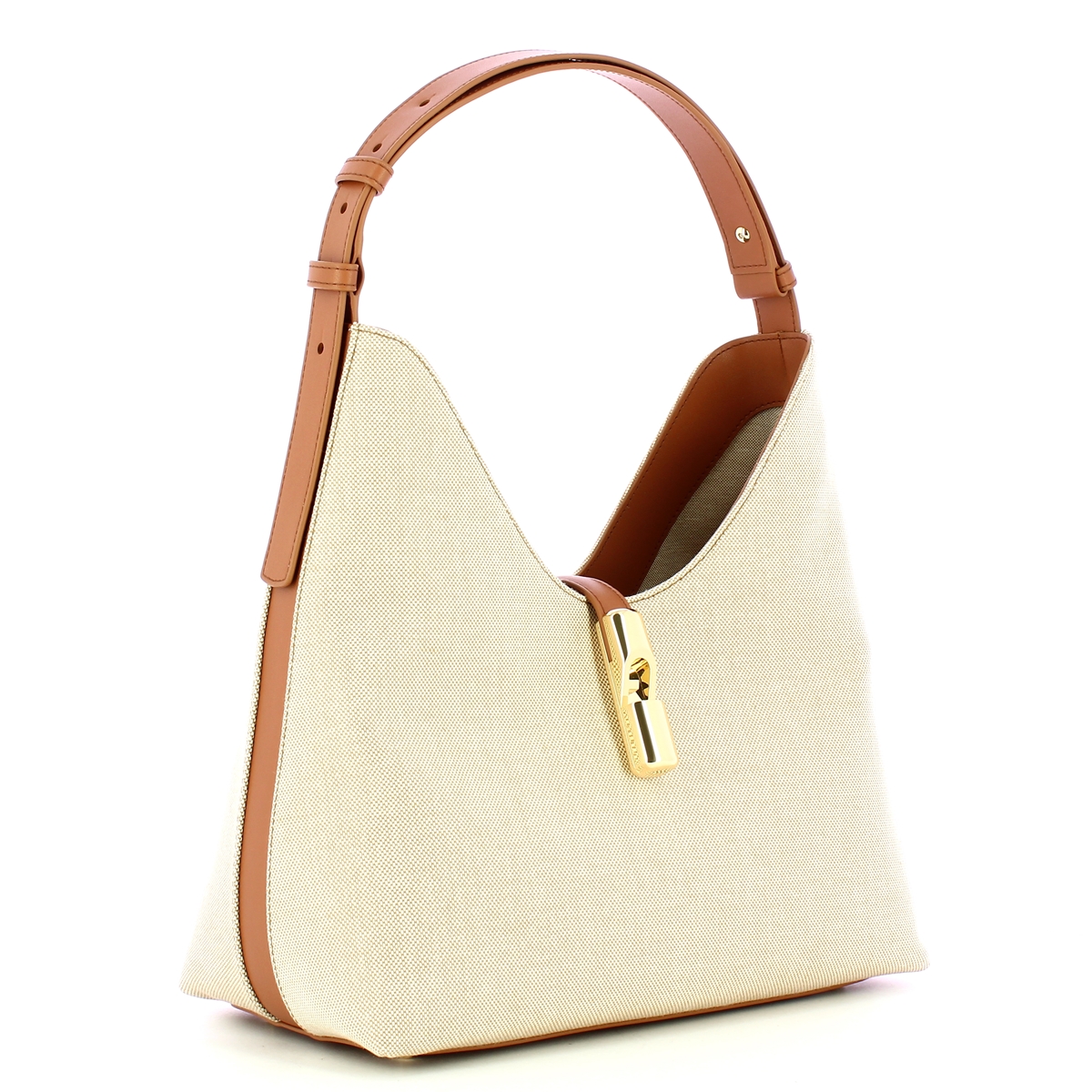 Furla Borsa a spalla Goccia M Natural Brandy - 2