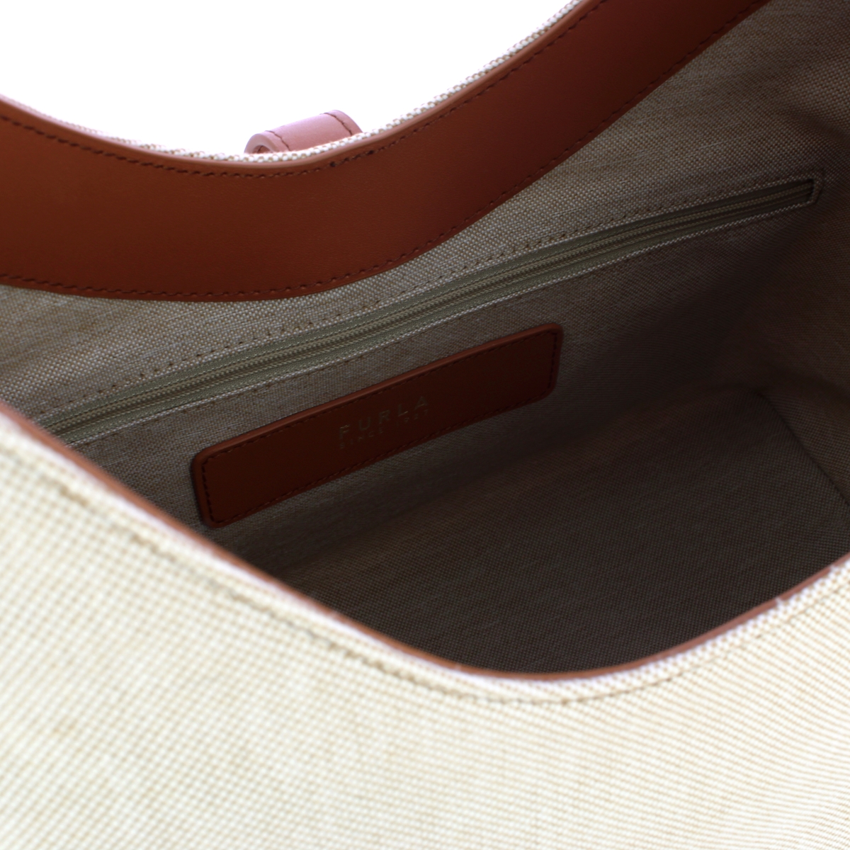 Furla Borsa a spalla Goccia M Natural Brandy - 4