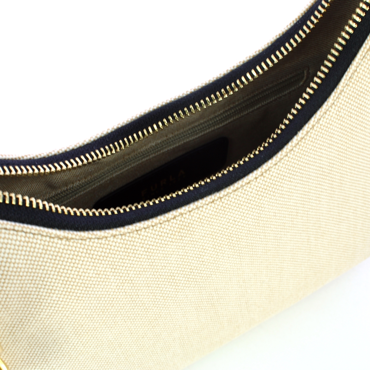Furla Tracolla Goccia S Natural Nero - 4 Furla Tracolla Goccia S Natural Nero - 4