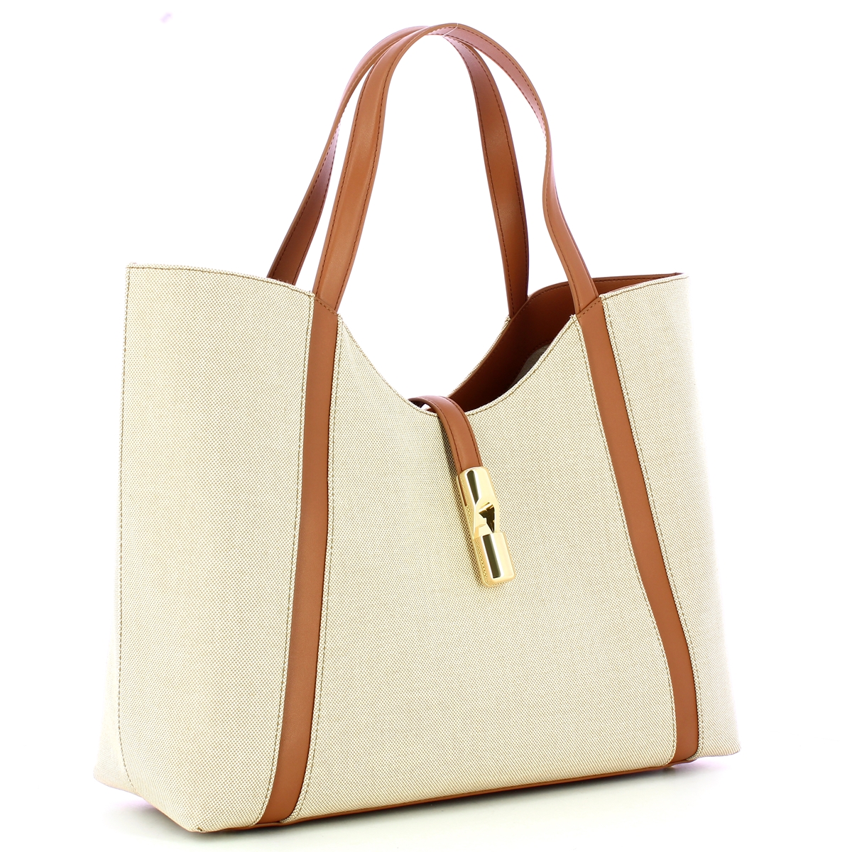 Furla Borsa a spalla Goccia XL Natural Brandy - 2 Furla Borsa a spalla Goccia XL Natural Brandy - 2