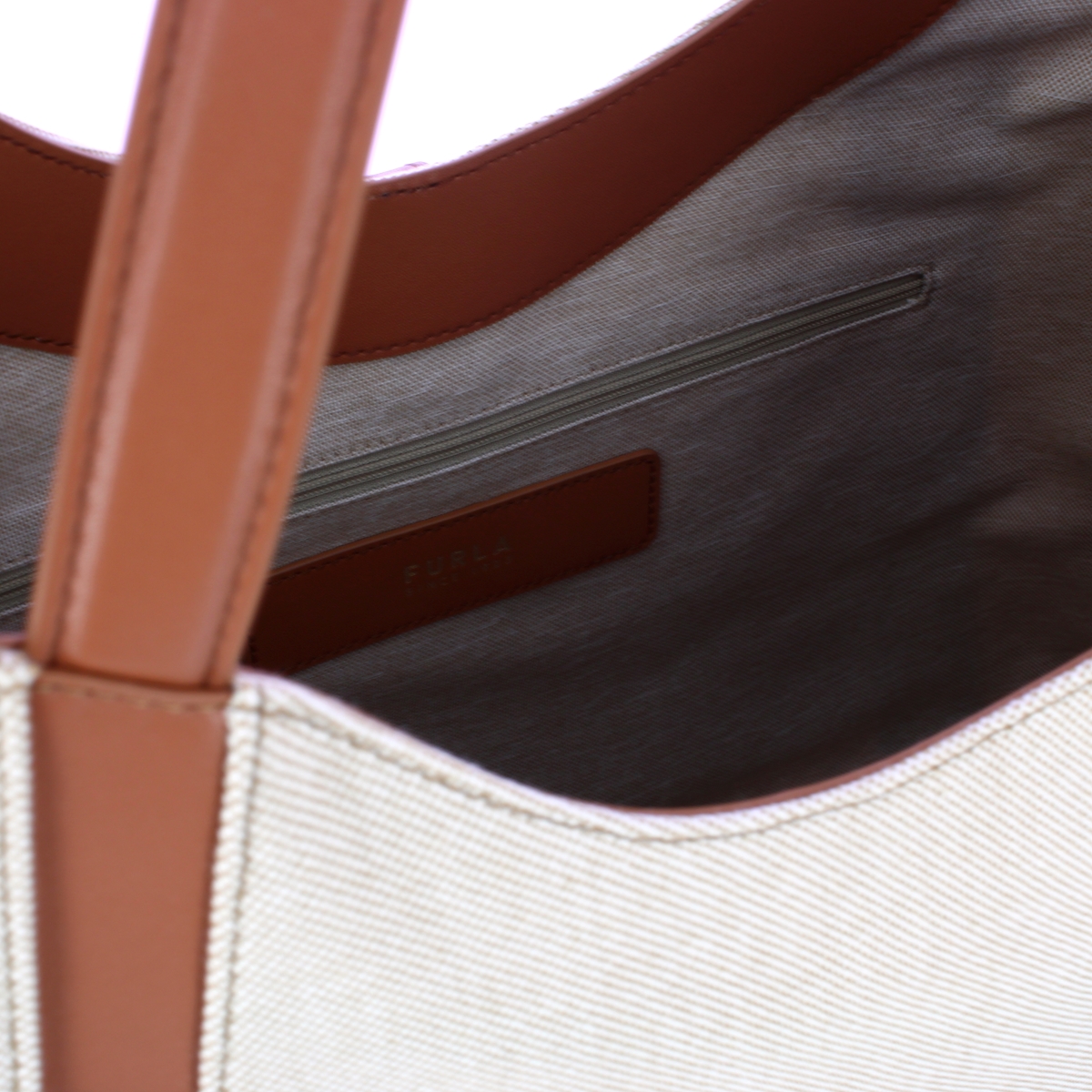 Furla Borsa a spalla Goccia XL Natural Brandy - 4 Furla Borsa a spalla Goccia XL Natural Brandy - 4