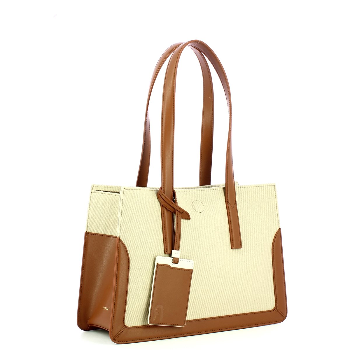 Furla Tote Baga Baia M Toni Cognac - 2 Furla Tote Baga Baia M Toni Cognac - 2