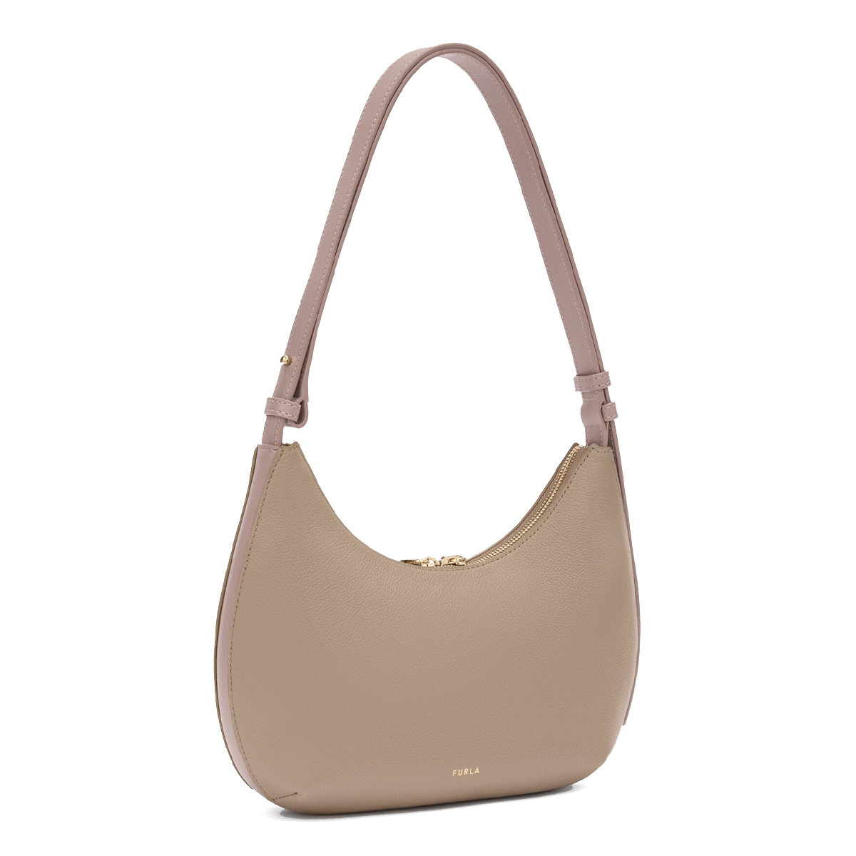 Furla Sottospalla Goccia S Stucco Gray Mauve - 2 Furla Sottospalla Goccia S Stucco Gray Mauve - 2