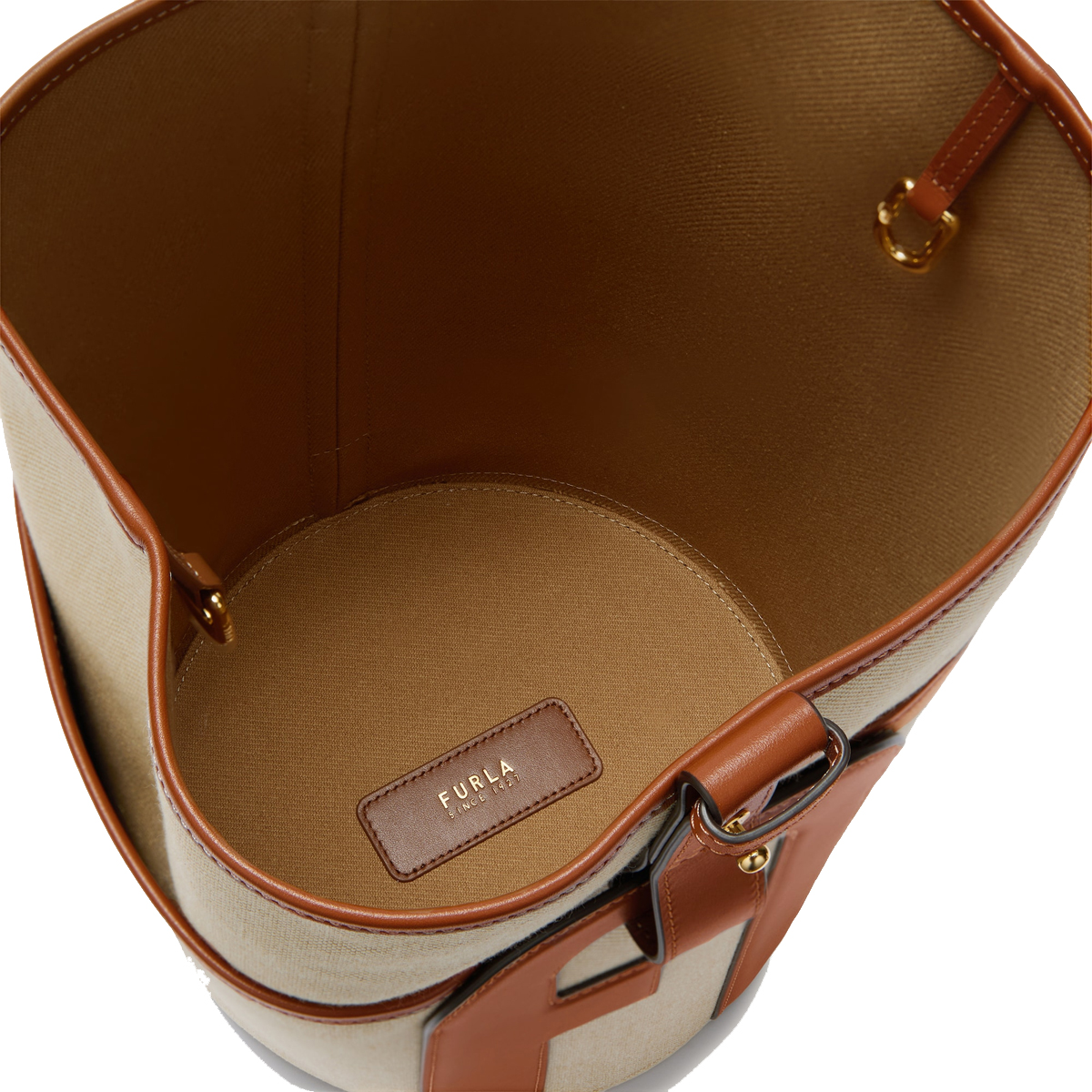 Furla Secchiello Lido M Toni Cognac - 5 Furla Secchiello Lido M Toni Cognac - 5