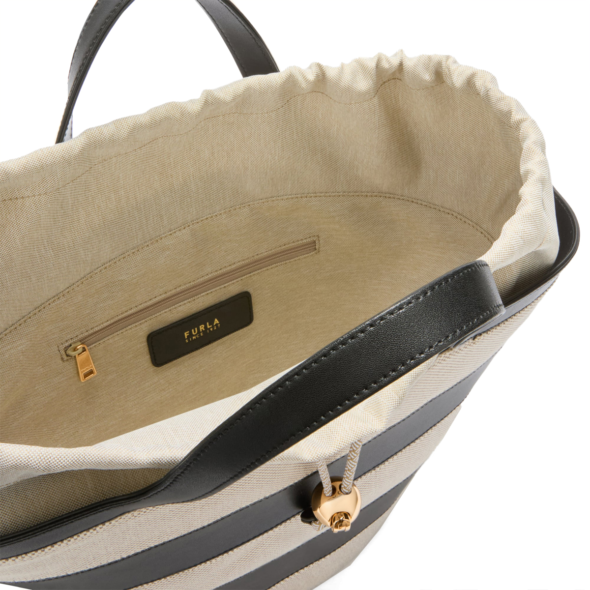 Furla Borsa a mano Vortice Toni Nero - 5