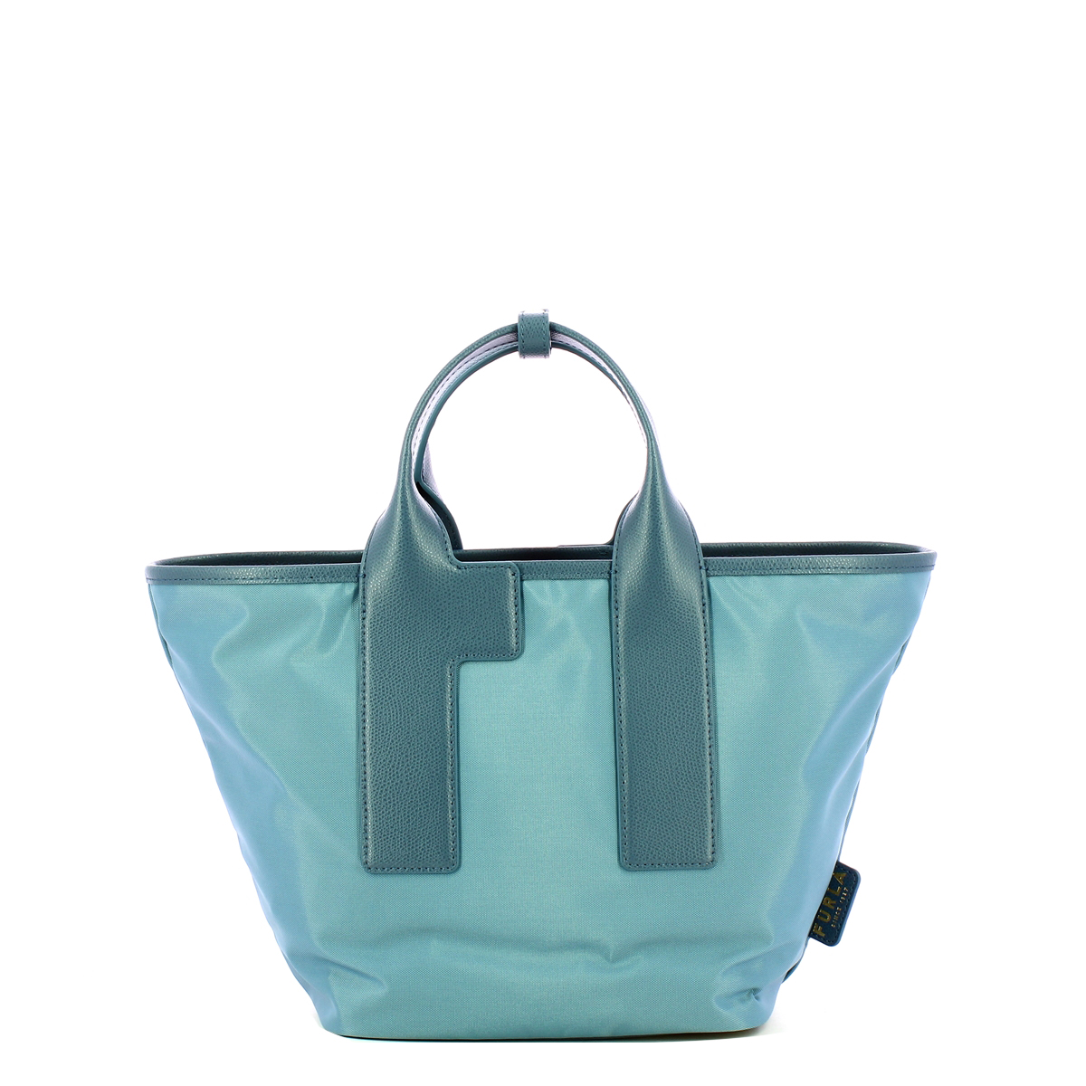 Furla Tote Bag Pium M Celestial Vetiver Denim - 1
