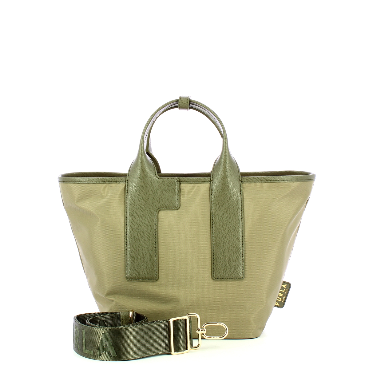 Furla Tote Bag Pium M Vetiver Ballerina Sage - 4