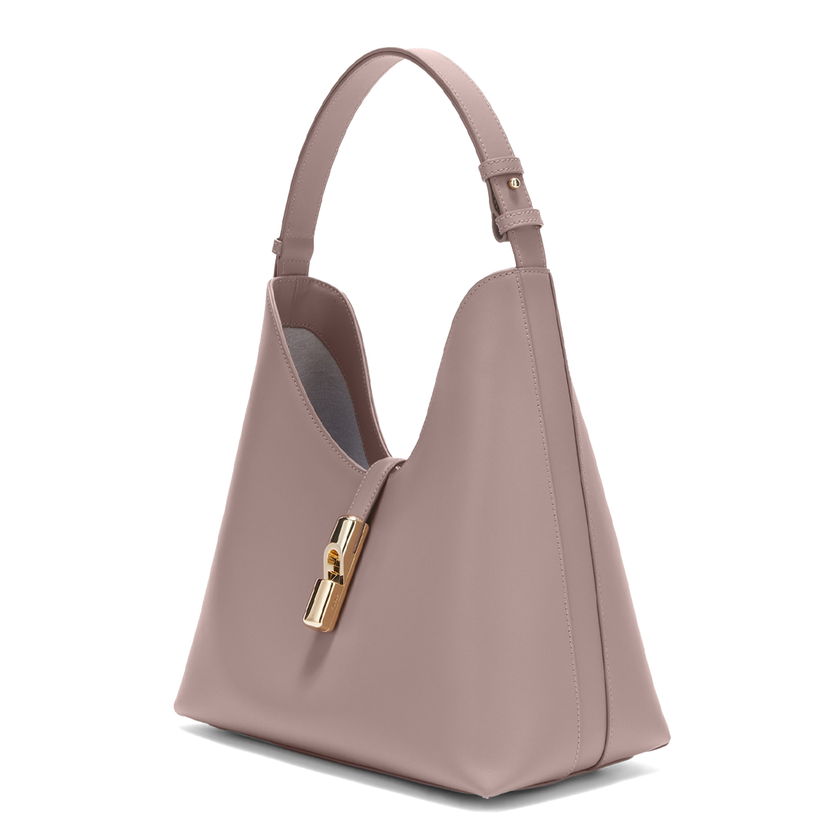 Furla Borsa a spalla Goccia M Mauve - 2 Furla Borsa a spalla Goccia M Mauve - 2