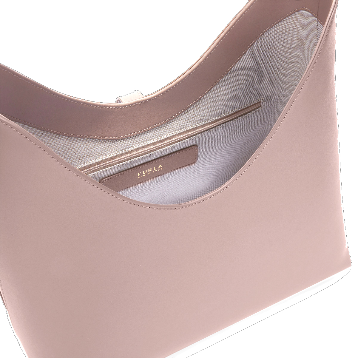 Furla Borsa a spalla Goccia M Mauve - 5 Furla Borsa a spalla Goccia M Mauve - 5