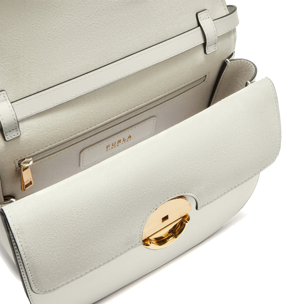Furla Borsa a bandoliera Sfera S Panna - 5