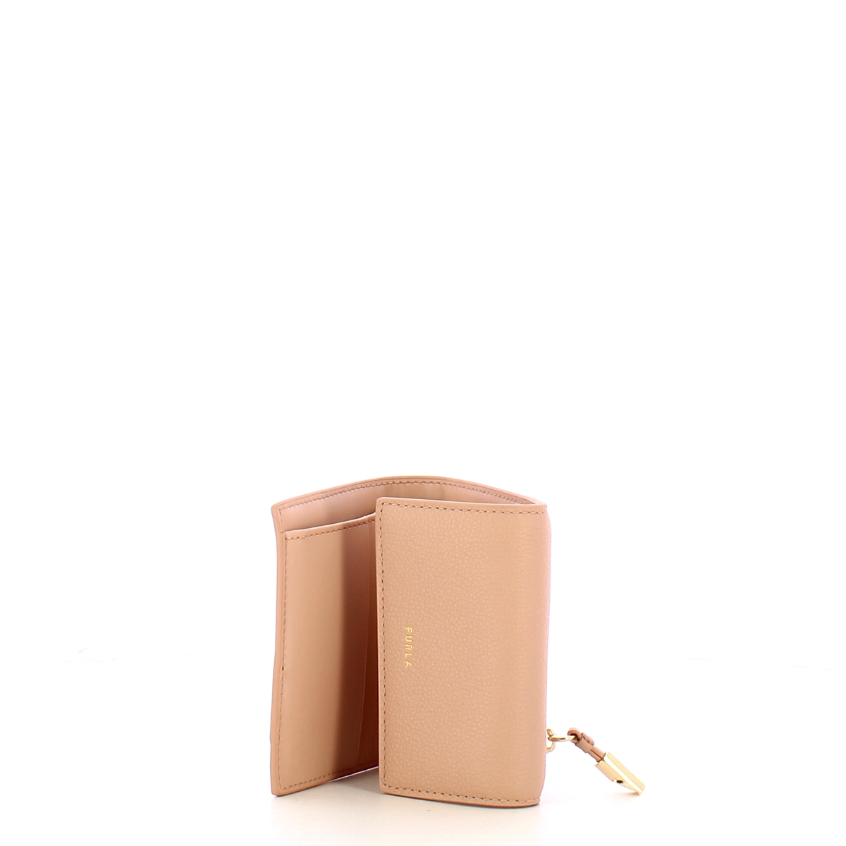 Furla Portafoglio Goccia Compact Wallet Cipria - 3 Furla Portafoglio Goccia Compact Wallet Cipria - 3