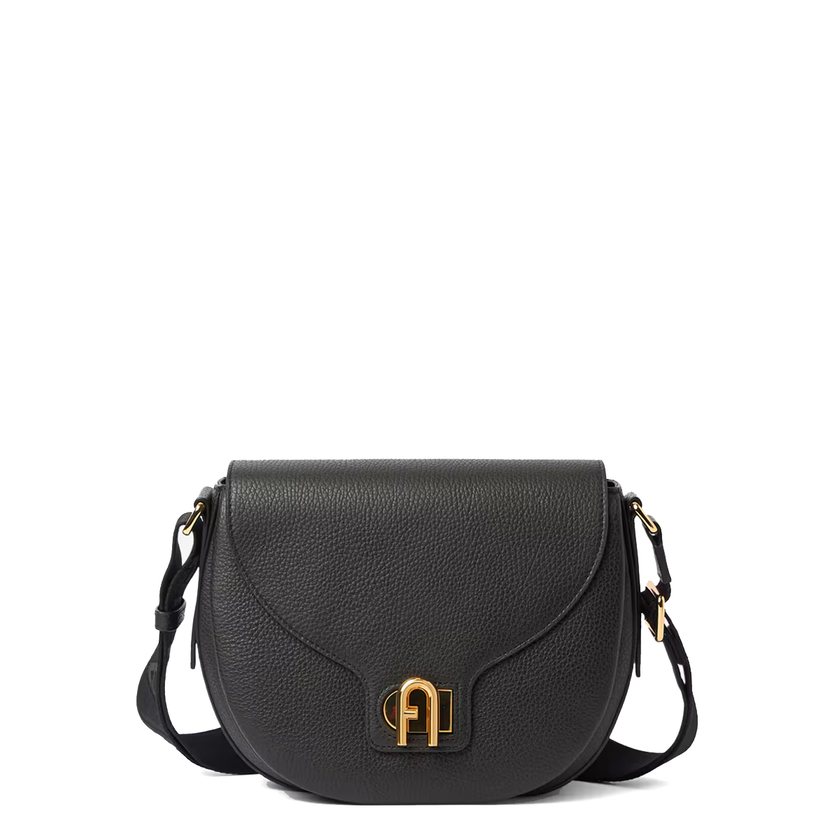 Furla Borsa a bandoliera Lotus S Nero Toni Nero - 1 Furla Borsa a bandoliera Lotus S Nero Toni Nero - 1