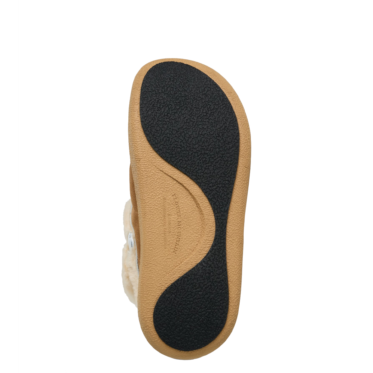 Flower Mountain Sneakers Fami Slipper Suede Shearling Brown - 6