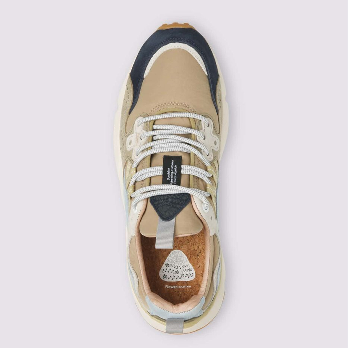 Flower Mountain Sneakers Uomo Yamano 3 Black Brown Army Green - 3