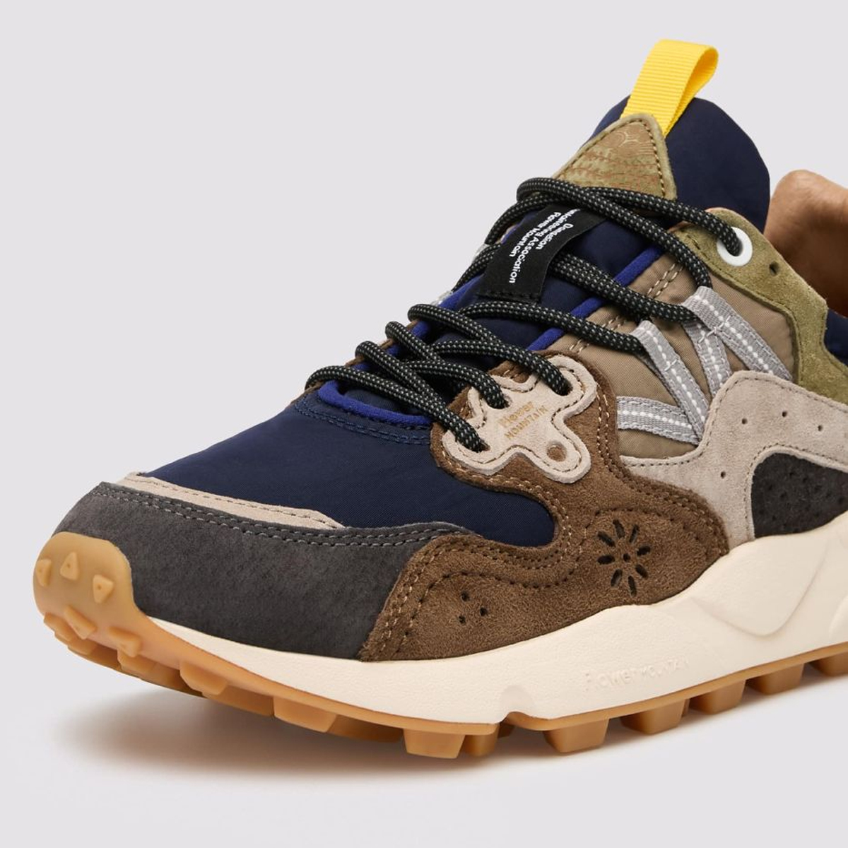Flower Mountain Sneakers Uomo Yamano 3 Grey Blue - 4