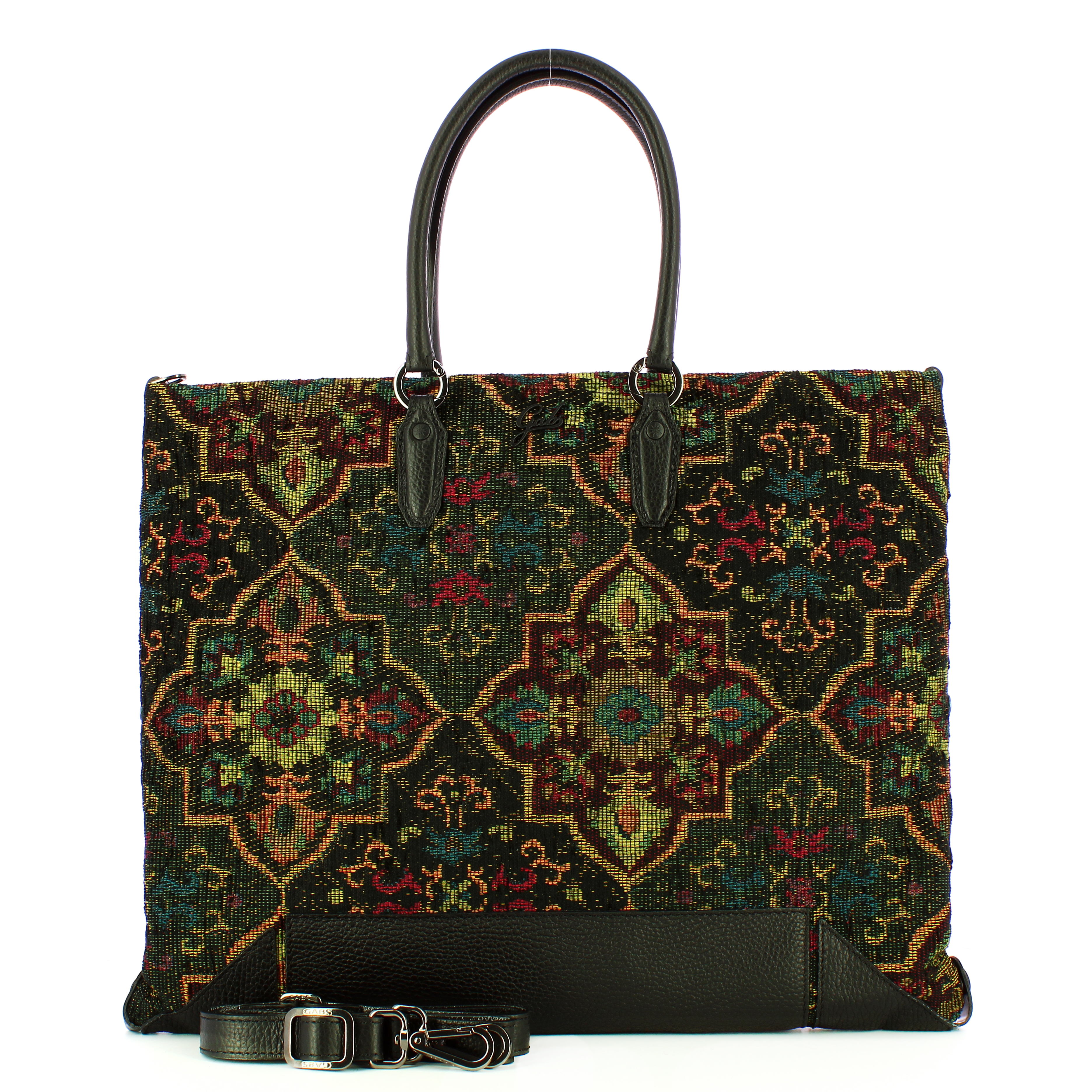 Gabs Borsa Aretha L Bull Persiano Black Nero - 4 Gabs Borsa Aretha L Bull Persiano Black Nero - 4