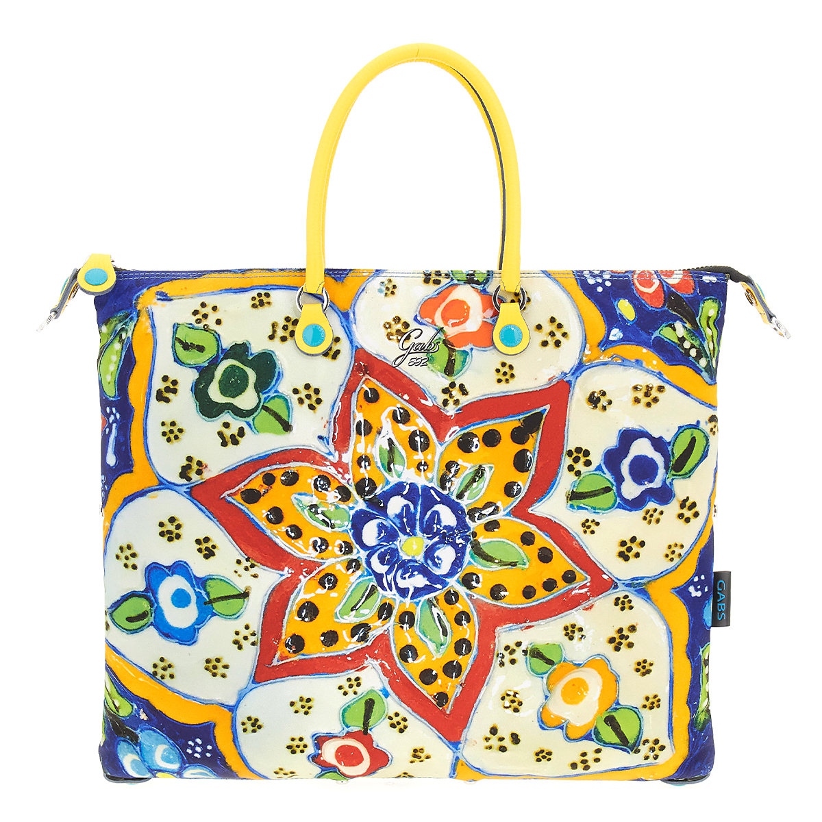 Gabs Borsa G3 L Vela Ceramica Fiori - 1
