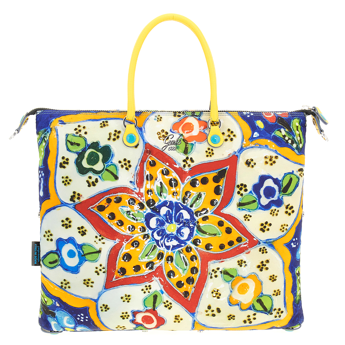 Gabs Borsa G3 L Vela Ceramica Fiori - 3