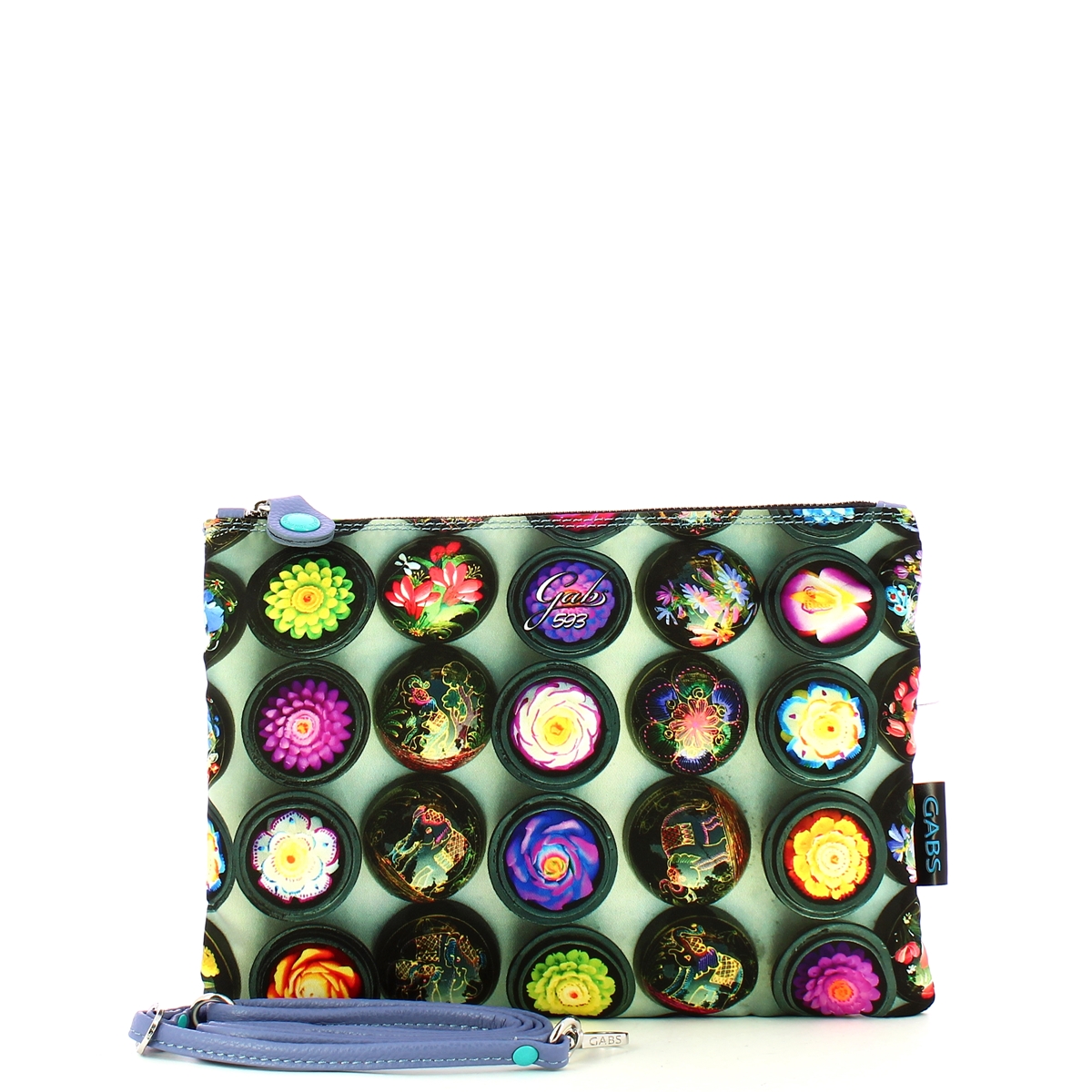 Gabs Pochette Beyonce M Vela Stampata Trip Piante Grasse - 4
