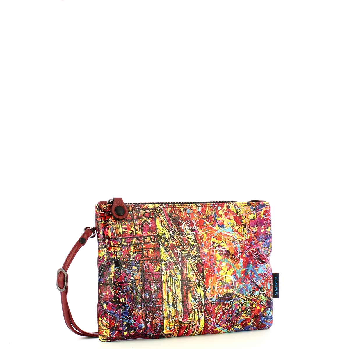 Gabs Pochette Beyonce M Trip Pelle Bull Black Street Art - 2