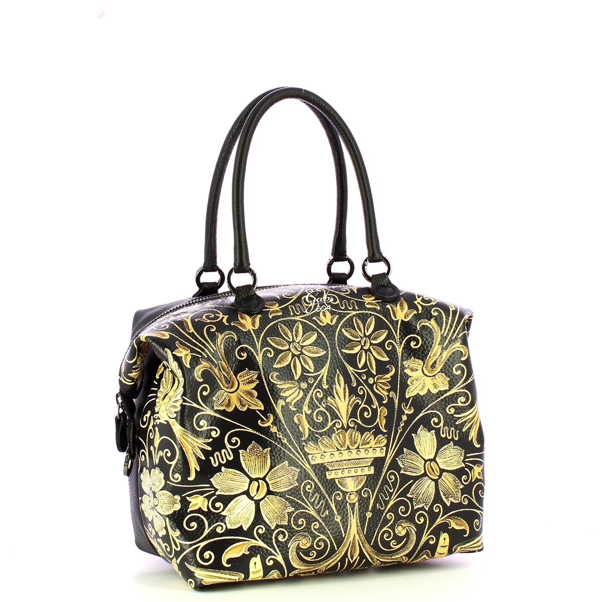 Gabs Borsa G3 Plus L Trip Pelle Bull Black Versailles - 5