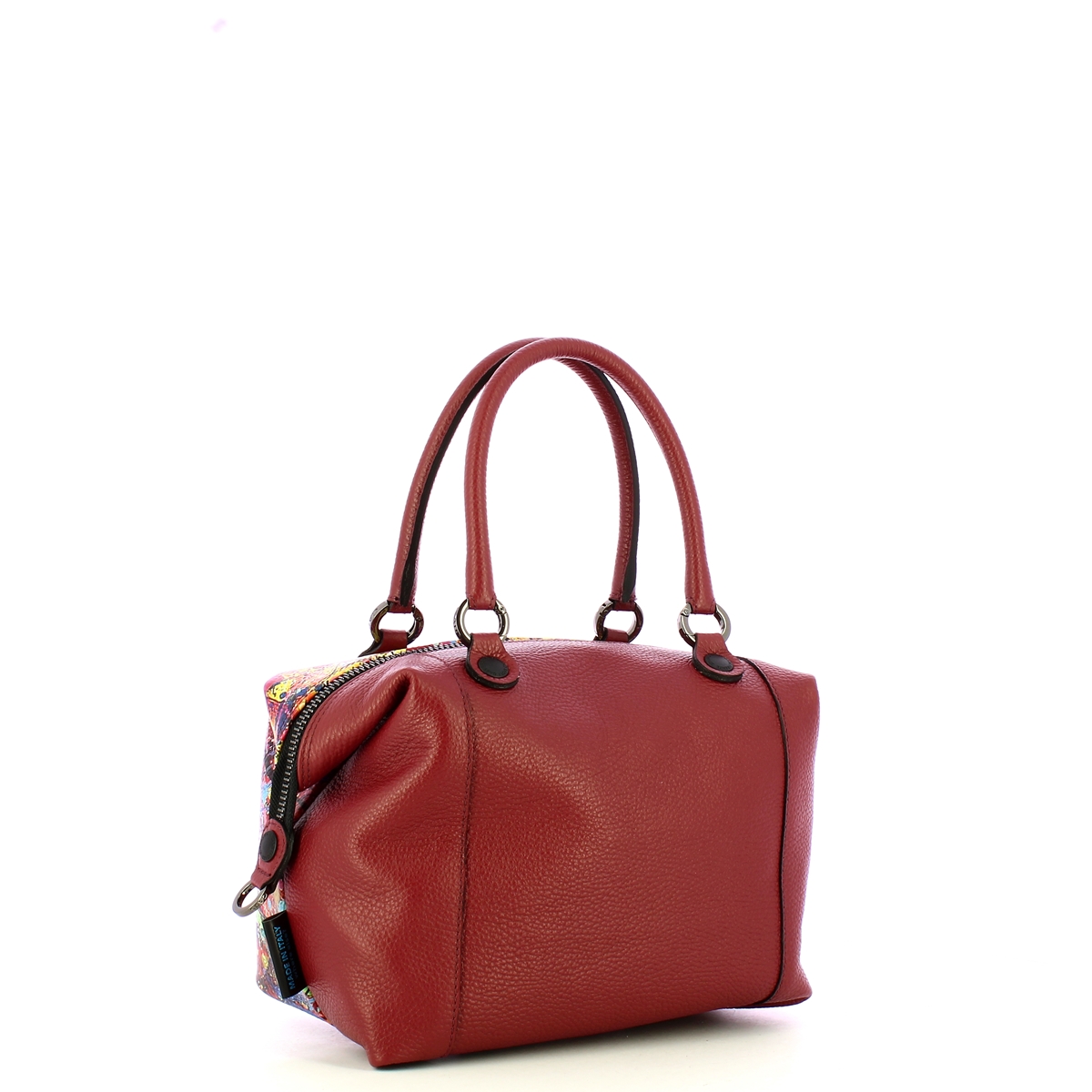 Gabs Borsa G3 Plus M Trip Pelle Bull Black Street Art - 3