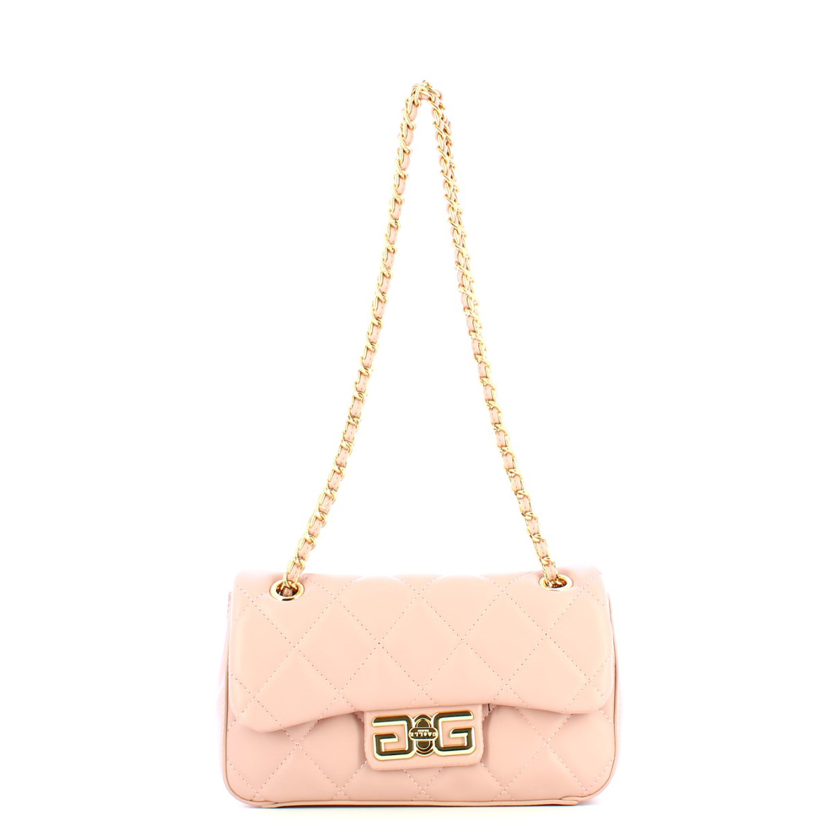 Gaëlle Mini Borsa a spalla matelassé Rosa - 1 Gaëlle Mini Borsa a spalla matelassé Rosa - 1