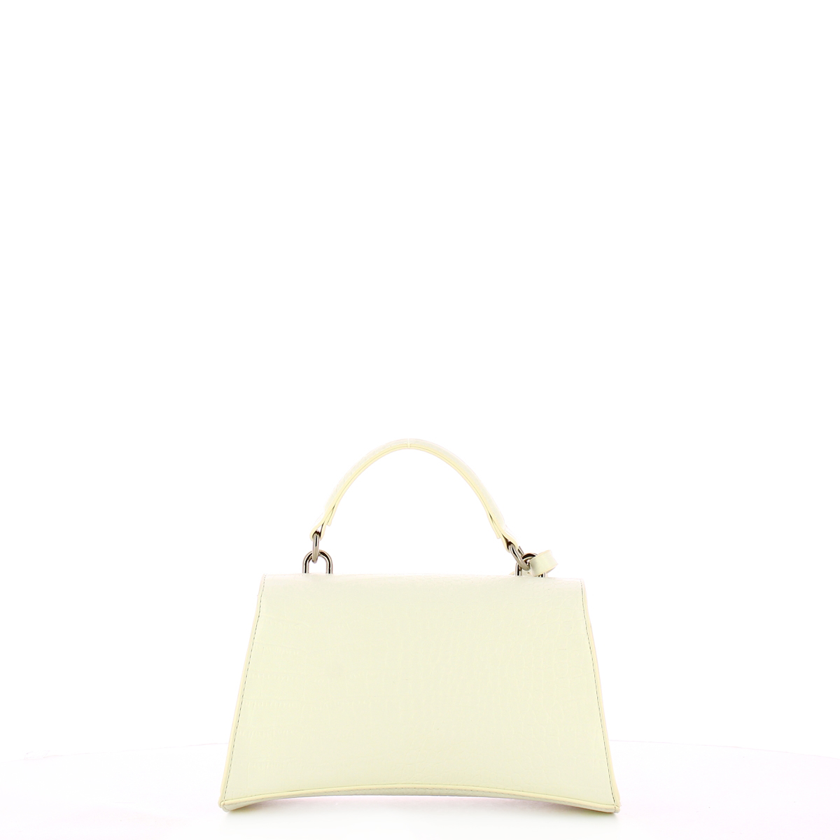 Gaëlle Mini Borsa a mano stampa cocco Bianco - 3 Gaëlle Mini Borsa a mano stampa cocco Bianco - 3
