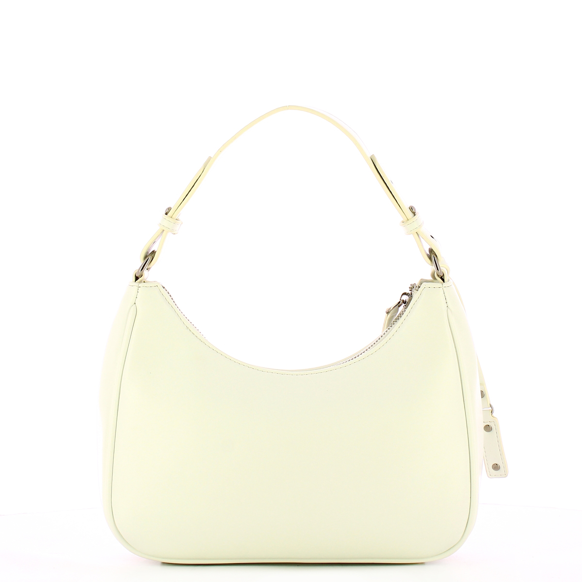 Gaëlle Hob Bag in similpelle liscia Bianco - 3 Gaëlle Hob Bag in similpelle liscia Bianco - 3