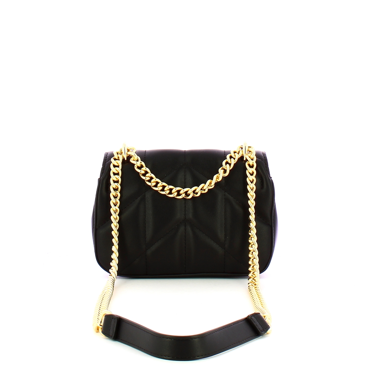 Gaëlle Tracollin Mini Shoulder Strap Matelassé Nero - 3