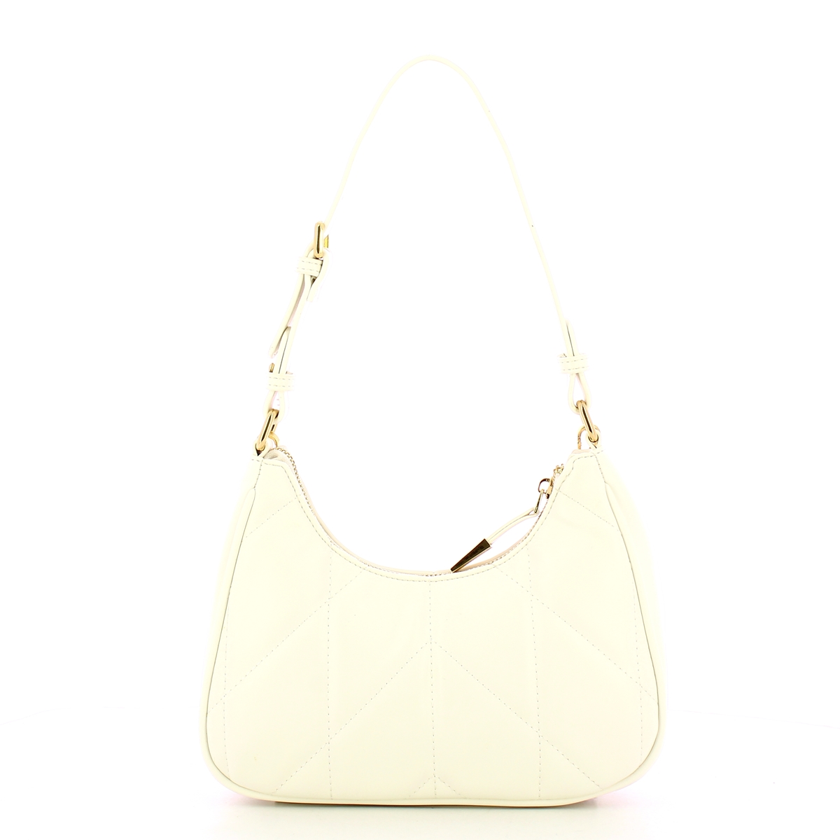 Gaëlle Sottospalla Reg Shoulder Strap Matelassé Bianco - 3