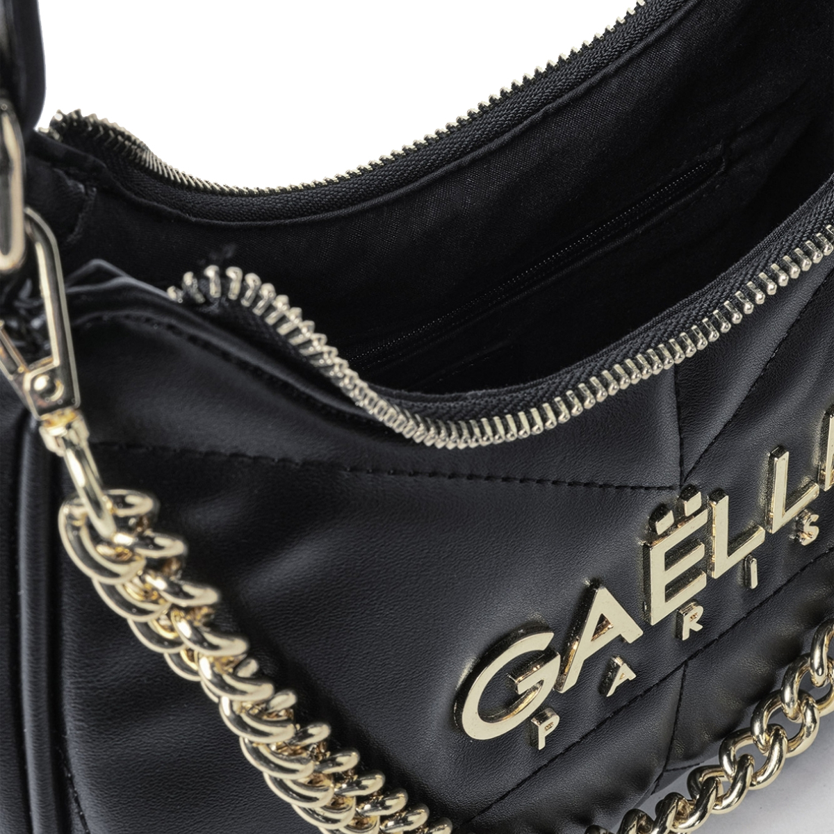 Gaëlle Sottospalla Reg Shoulder Strap Matelassé Nero - 4