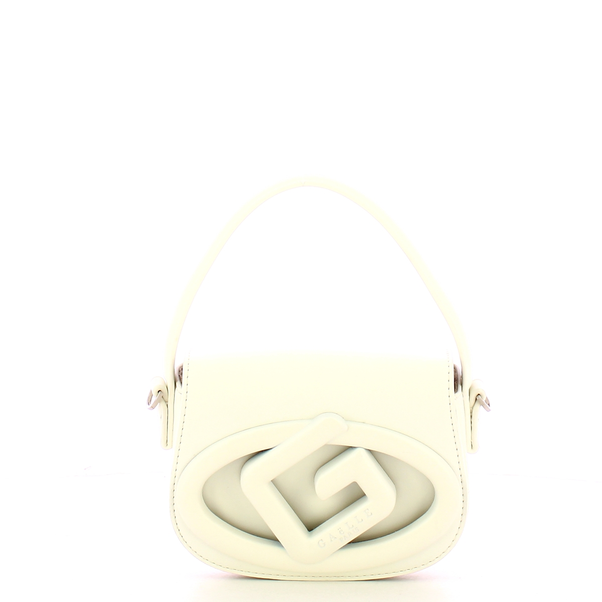 Gaëlle Borsetta a mano Mini Maxi G Bianco - 1