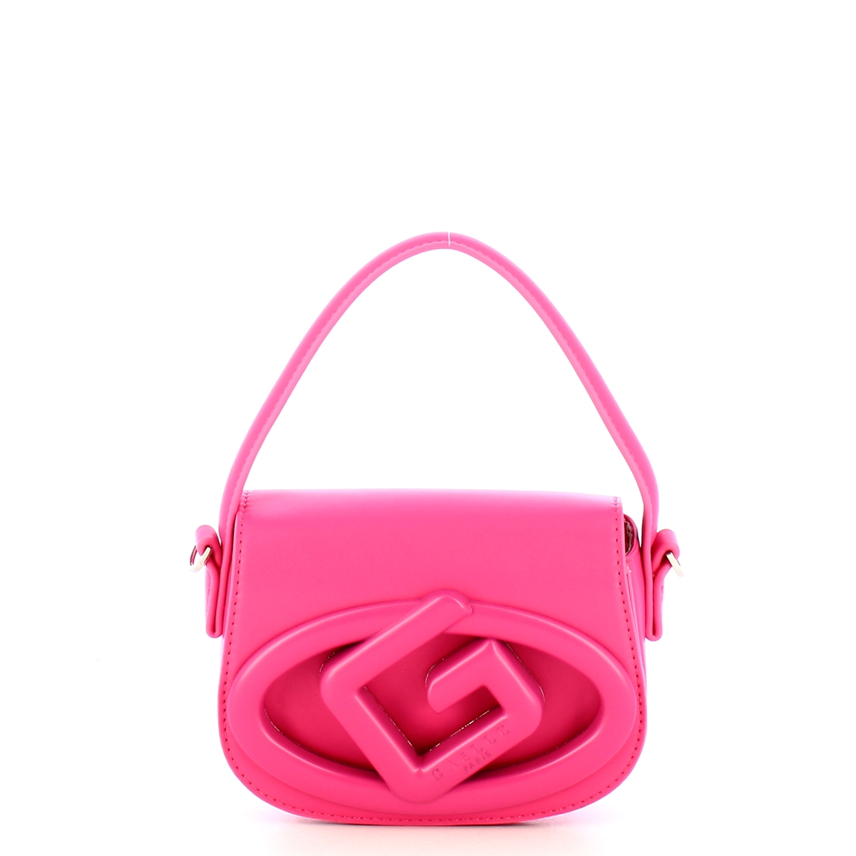 Gaëlle Borsetta a mano Mini Maxi G Fucsia - 1