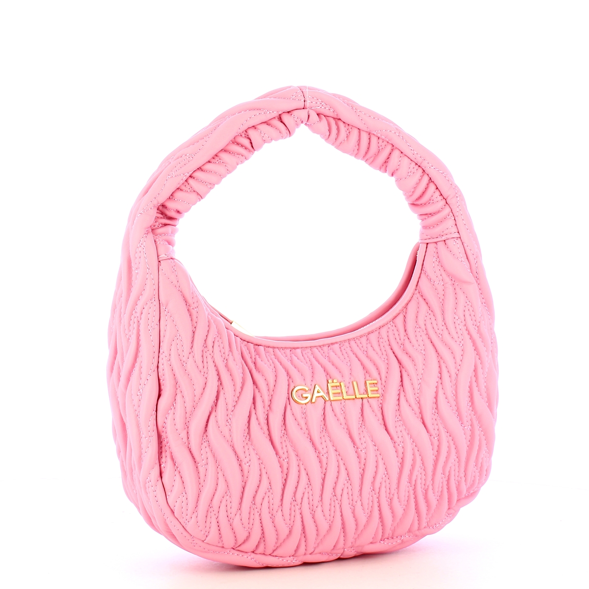 Gaëlle Maxi Hobo Plissé Rosa - 2