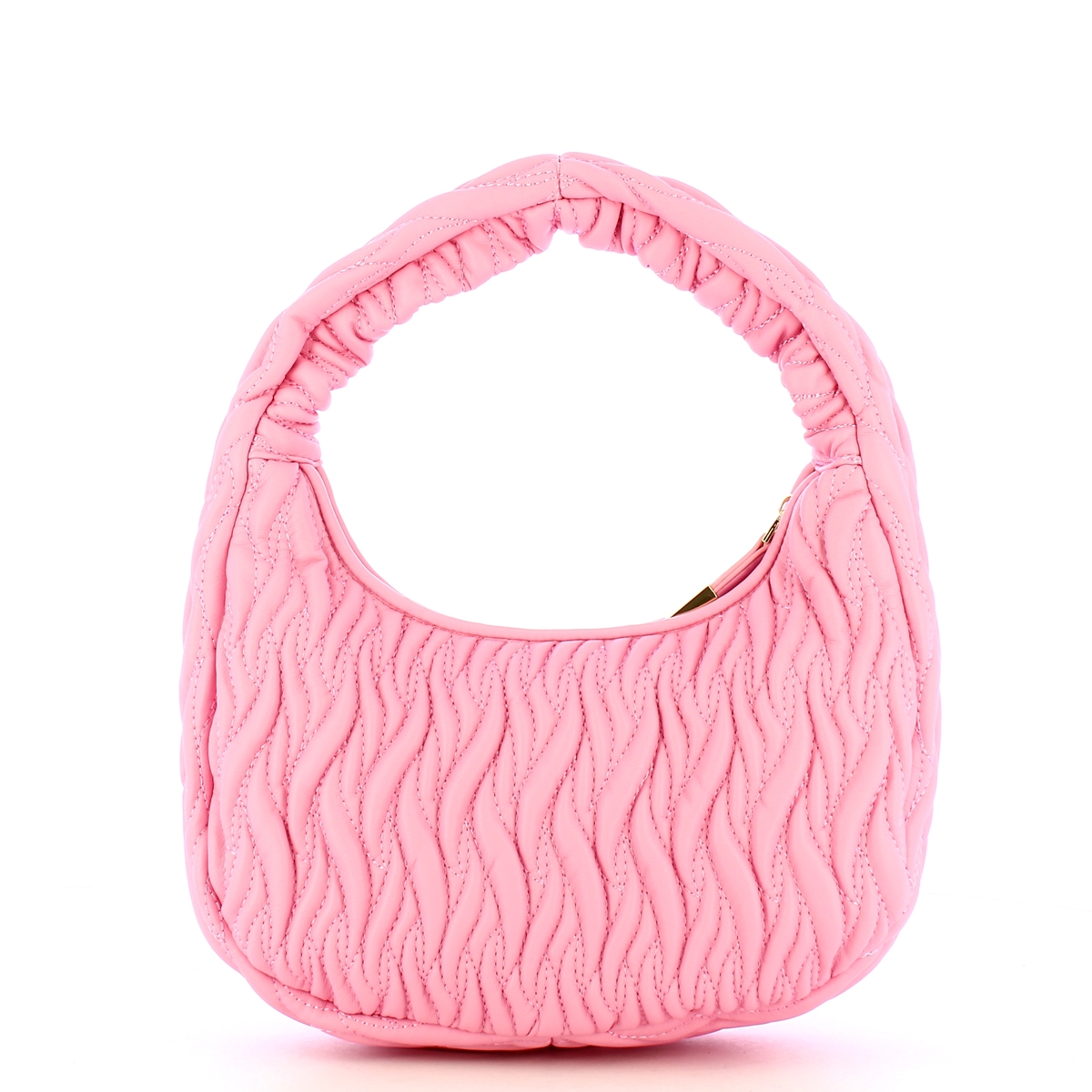Gaëlle Maxi Hobo Plissé Rosa - 3