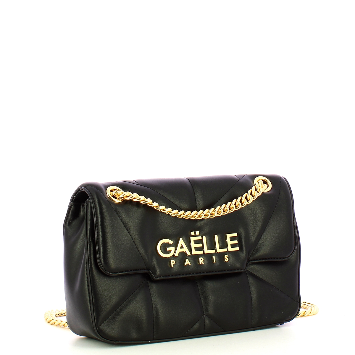 Gaëlle Tracolla Reg Shoulder Strap Matelassé Nero - 2