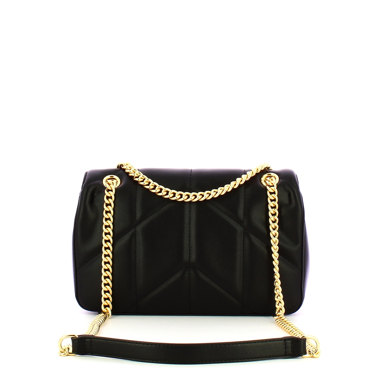 Gaëlle Tracolla Reg Shoulder Strap Matelassé Nero - 3