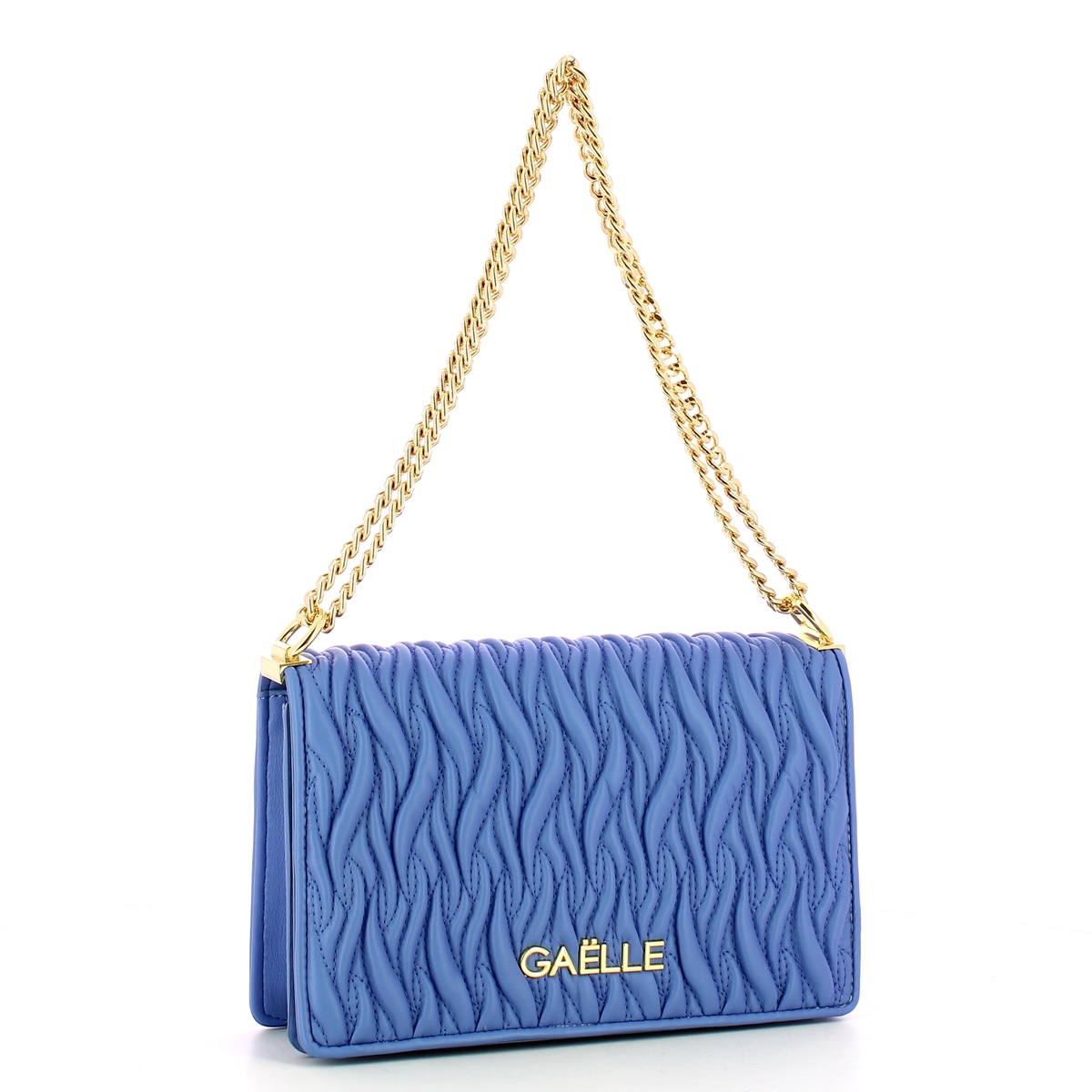 Gaëlle Borsa Reg Shoulder Strap Plissé Lilla - 4