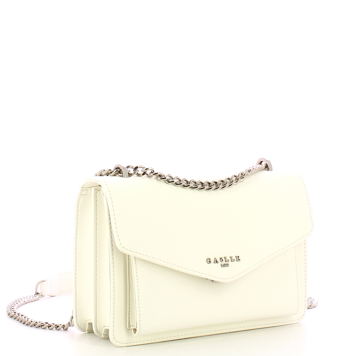 Gaëlle Borsa Reg Shoulder Strap Bianco - 4