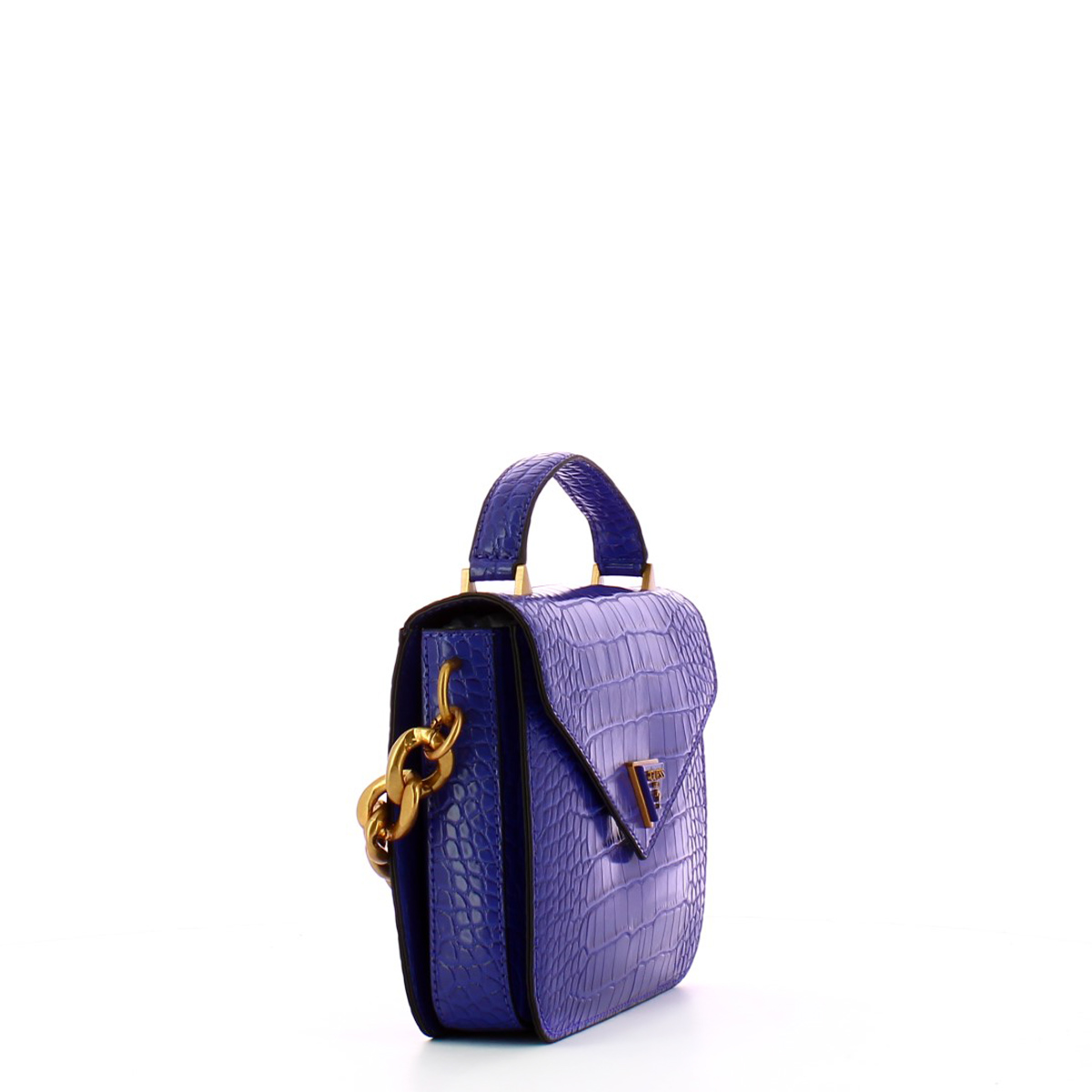 Guess Mini Borsa a mano Retour stampa cocco Violet - 2 Guess Mini Borsa a mano Retour stampa cocco Violet - 2