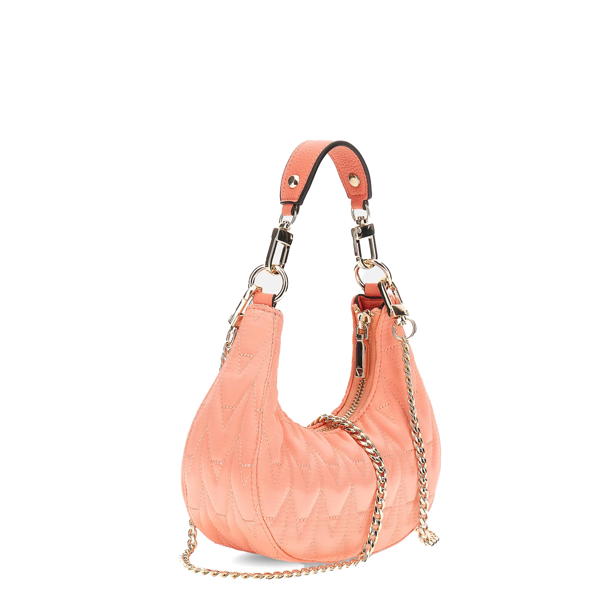Guess Mini Hobo Bag Golden Rock trapuntata Coral - 2 Guess Mini Hobo Bag Golden Rock trapuntata Coral - 2