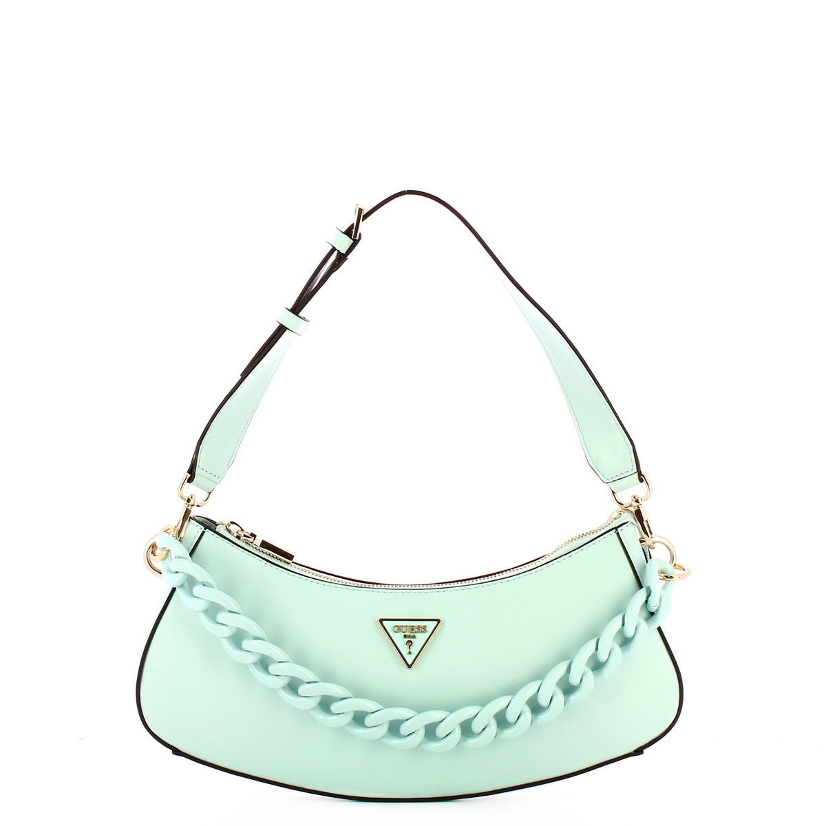 Guess Borsa a spalla Corina Ice Blu - 1 Guess Borsa a spalla Corina Ice Blu - 1